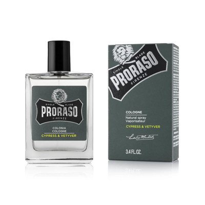 PRORASO CYPRESS & VETYVER EAU DE COLOGNE, odekolonas vyrams, 100 ml
