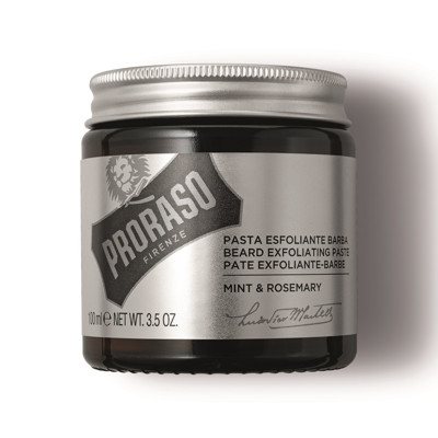PRORASO FACE & BEARD SCRUB, barzdos ir veido šveitiklis, 100 ml