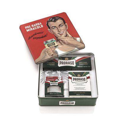PRORASO GINO Vintažinis rinkinys skutimuisi, 1 vnt