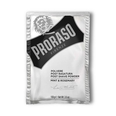 PRORASO POST SHAVE POWDER, pudra po skutimosi, 100 g
