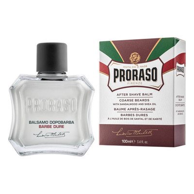 PRORASO RED AFTER SHAVE BALM, maitinantis balzamas po skutimosi, 100 ml