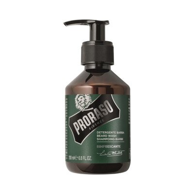 PRORASO REFRESHING BEARD WASH, barzdos šampūnas, 200 ml
