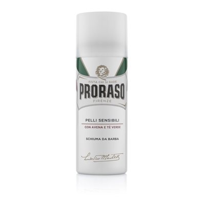 PRORASO WHITE SHAVING FOAM, skutimosi putos jautriai odai, 50 ml