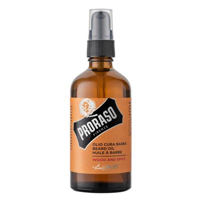 PRORASO WOOD & SPICE BEARD OIL, barzdos aliejus, 100 ml