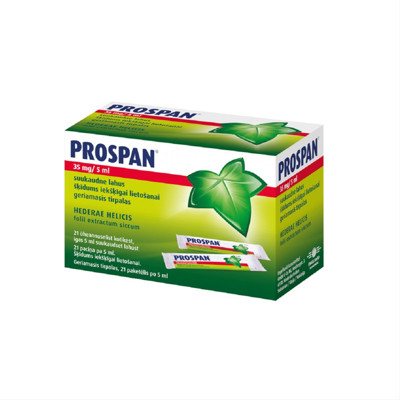 PROSPAN, 35 mg/, geriamasis tirpalas, 5 ml, N21, 5 ml