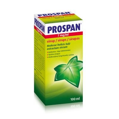 Prospan 7 mg/ml sirupas, 100 ml
