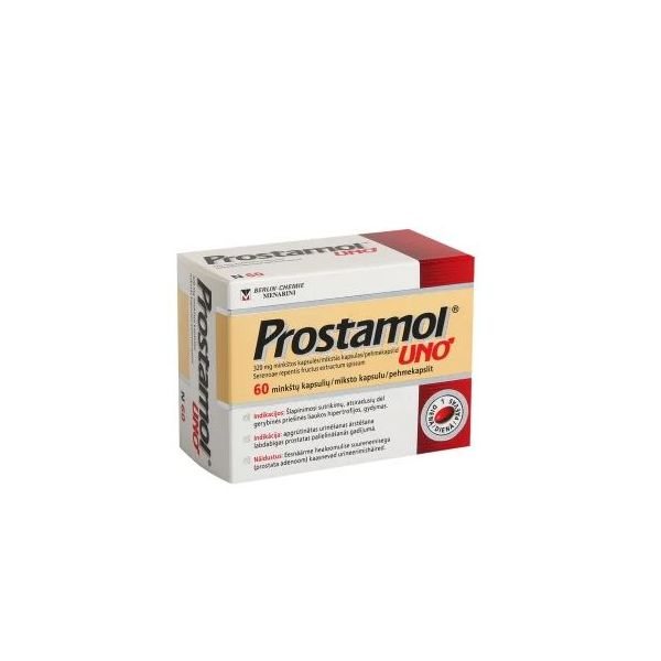 PROSTAMOL UNO 320 mg minkštosios kapsulės N60