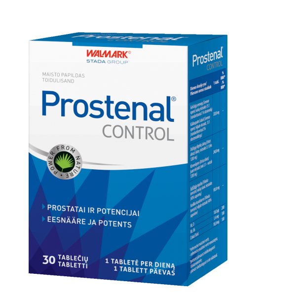 PROSTENAL maisto papildas CONTROL, 30 tab.