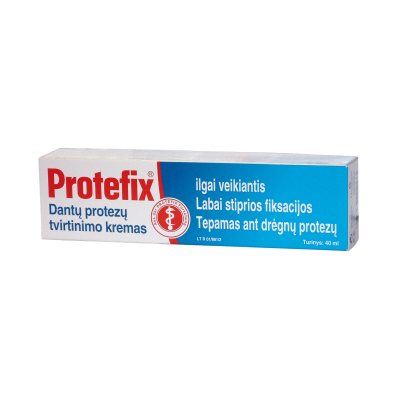 PROTEFIX dantų protezų tvirtinimo kremas, 40 g