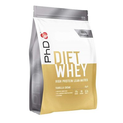 Proteinas PhD Diet Whey Vanilės Skonio, 1 kg
