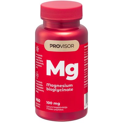 PROVISOR MAGNIS 100 MG, 60 kapsulių