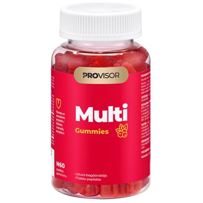 PROVISOR MULTI, 60 guminukų