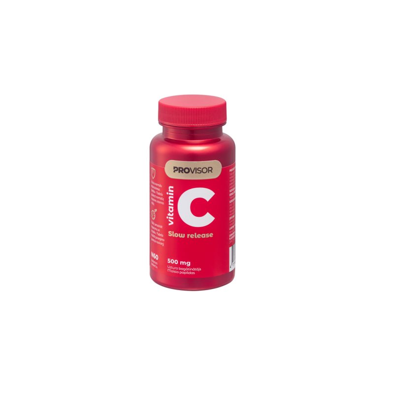 PROVISOR Vitaminas C 500mg tab. N60