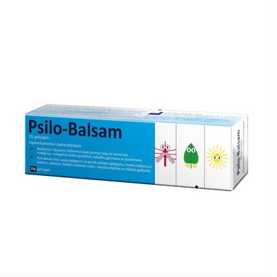 PSILO-BALSAM, 1 %, gelis, 20 g