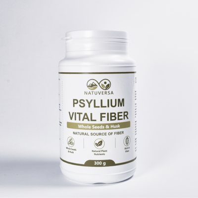 PSYLLIUM VITAL FIBER, ., milteliai, 300 g