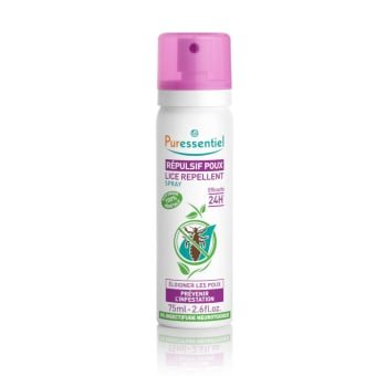 PURESSENTIEL purškiamasis repelentas nuo galvos utėlių, nuo ., 1 vnt., 75 ml, 3 m
