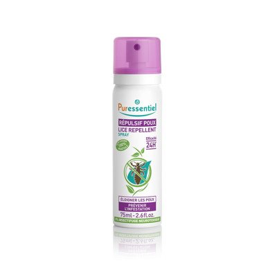 PURESSENTIEL, purškiklis nuo galvos utėlių, 75 ml