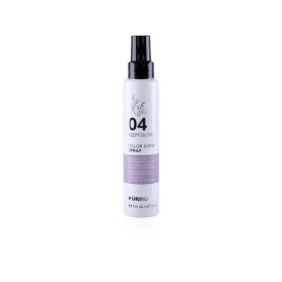 PURING KEEPCOLOR dažytų plaukų spalvą saugantis blizgesio purškalas, 150 ml