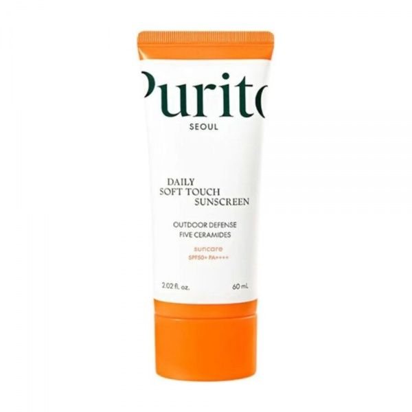 PURITO apsauginis veido kremas nuo saulės DAILY SOFT TOUCH SUNSCREEN, SPF50+, 60 ml