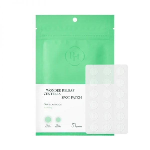 PURITO pleistrai spuogams WONDER RELEAF CENTELLA SPOT PATCH, 51 vnt