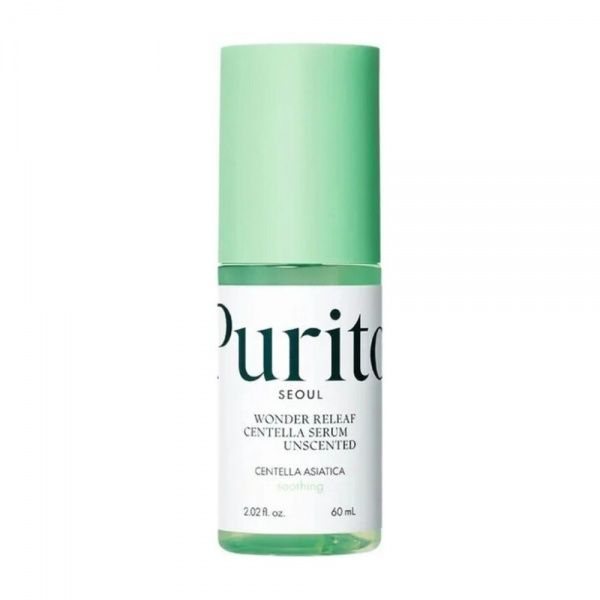 PURITO veido serumas WONDER RELEAF CENTELLA SERUM UNSCENTED, 60 ml