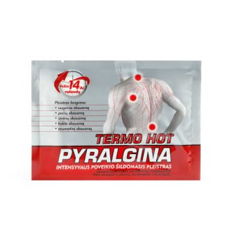 PYRALGINA TERMO HOT intensyvaus poveikio šildomasis pleistras N1
