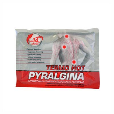 PYRALGINA TERMO HOT, pleistras, šildomasis, N1
