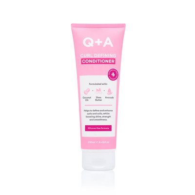 Q+A CURL DEFINING CONDITIONER, kondicionierius garbanotiems plaukams, 250 ml