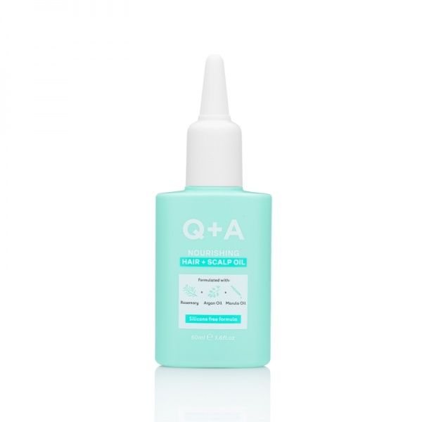 Q+A galvos odos aliejus NOURISHING HAIR & SCALP OIL, 50 ml