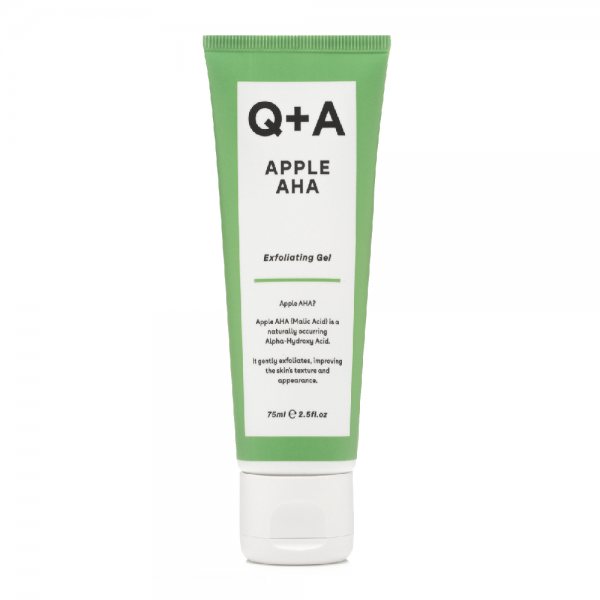 Q+A gelinis veido šveitiklis su obuolių AHA rūgštimis, 75 ml