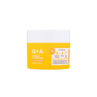 Q+A intensyviai drėkinanti plaukų kaukė, 200 ml