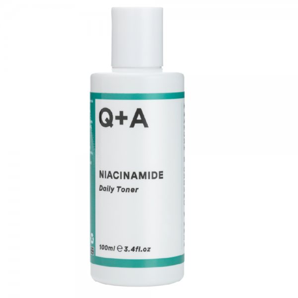 Q+A kasdienis veido tonikas su niacinamidu, 100 ml