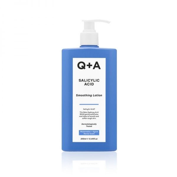 Q+A kūno losjonas su salicilo rūgštimi, 250 ml