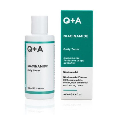 Q+A NIACINAMIDE DAILY TONER, kasdienis veido tonikas, 100 ml