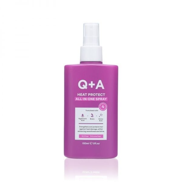 Q+A plaukų purškiklis HEAT PROTECT ALL IN ONE SPRAY, 150 ml