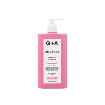 Q+A prausiamasis dušo aliejus, 250 ml
