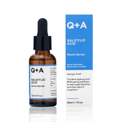 Q+A Salicylic Acid Facial Serum Veido serumas su salicilo rūgštimi, 30 ml