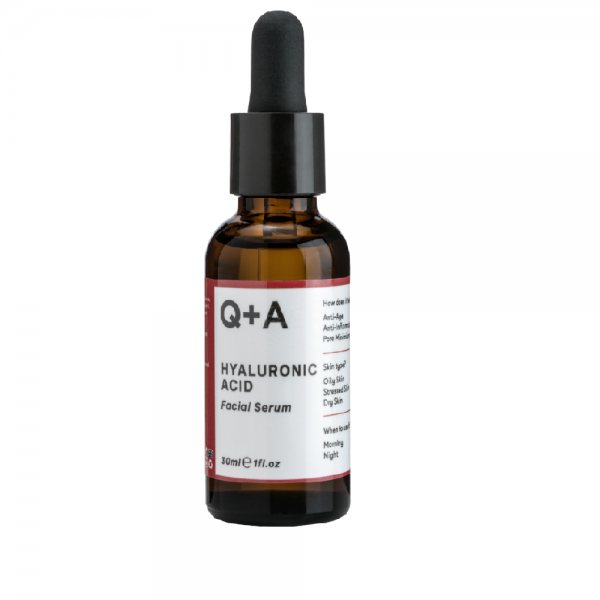 Q+A veido serumas su hialuronu, 30 ml