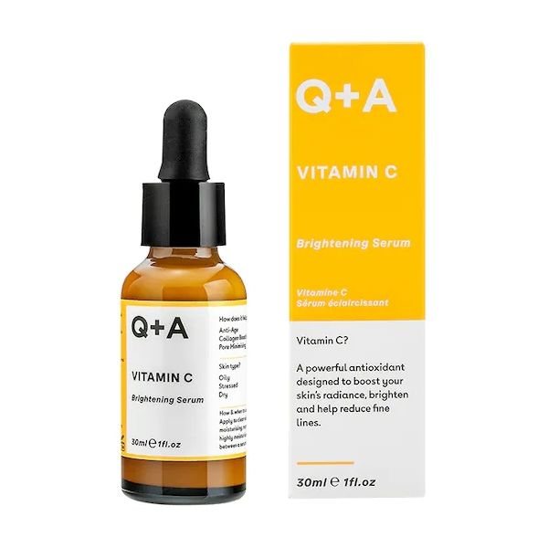 Q+A veido serumas VITAMIN C BRIGHTENING SERUM, 30 ml