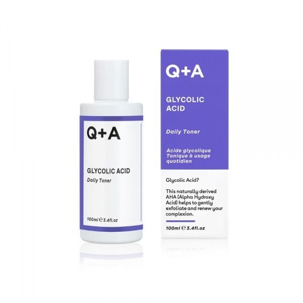 Q+A veido tonikas GLYCOLIC ACID, 100 ml