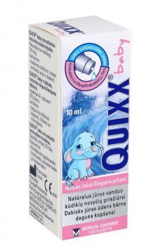 QUIXX Baby nosies lašai (tirpalas), 10 ml