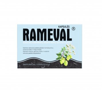 RAMEVAL kapsulės N15
