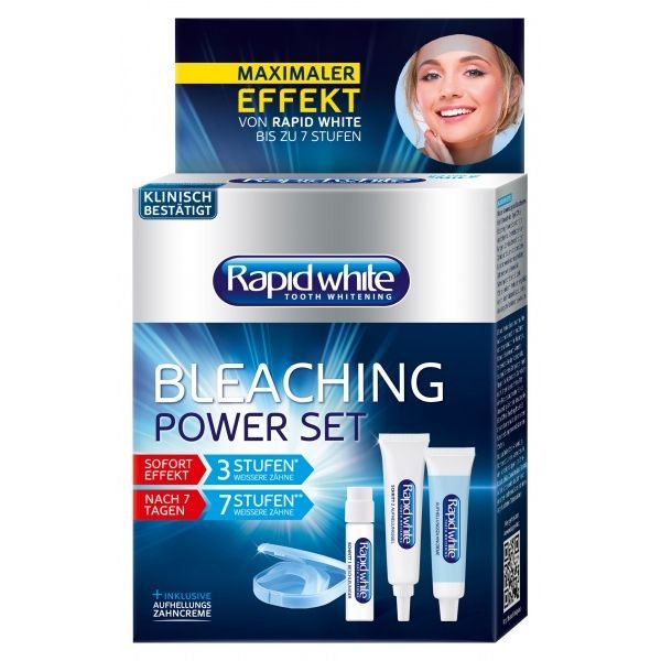 RAPID WHITE balinanti dantų sistema POWER SET, 1 vnt