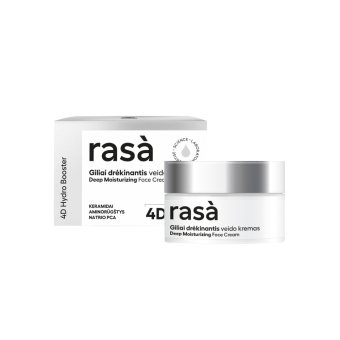 RASA giliai drėkinantis veido kremas 4D HYDRO BOOSTER, 50 ml