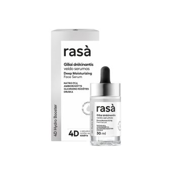 RASA giliai drėkinantis veido serumas 4D HYDRO BOOSTER, 30 ml