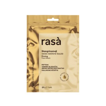 RASA stangrinamoji lakštinė veido kaukė AGE CONTROL, 23 g, 1 vnt