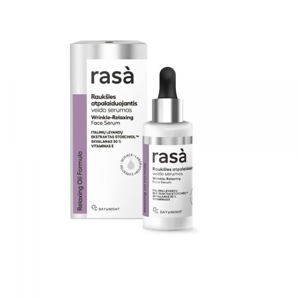 RASA veido serumas RELAXING OIL FORMULA, 30 ml