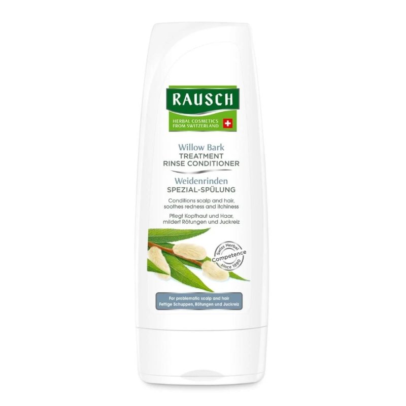 RAUSCH kondicionierius plaukams su gluosnio žieve, Vnt, 200 ml
