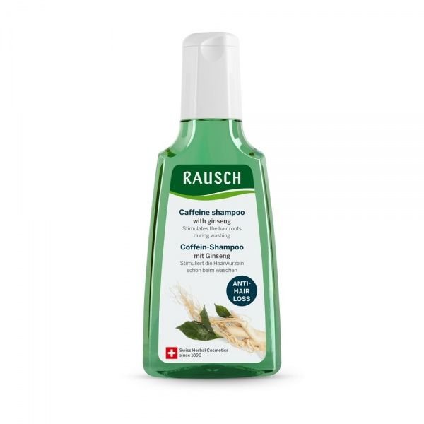 RAUSCH plaukų šampūnas su kofeinu CAFFEINE SHAMPOO, 200 ml
