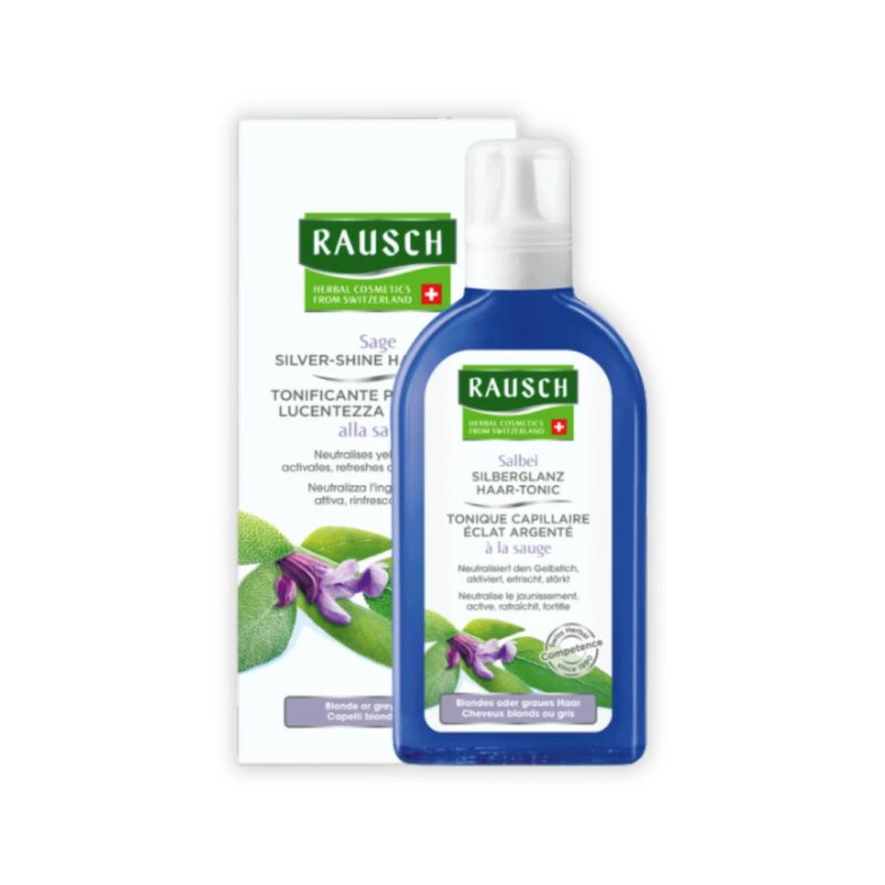 RAUSCH Sage Silver-Shine tonikas plaukams su žolelėmis, Vnt, 200 ml